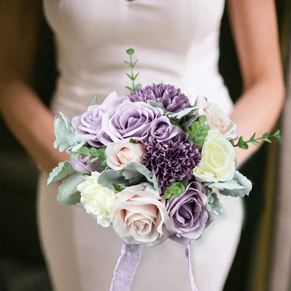 Artificial Lavender Bouquet