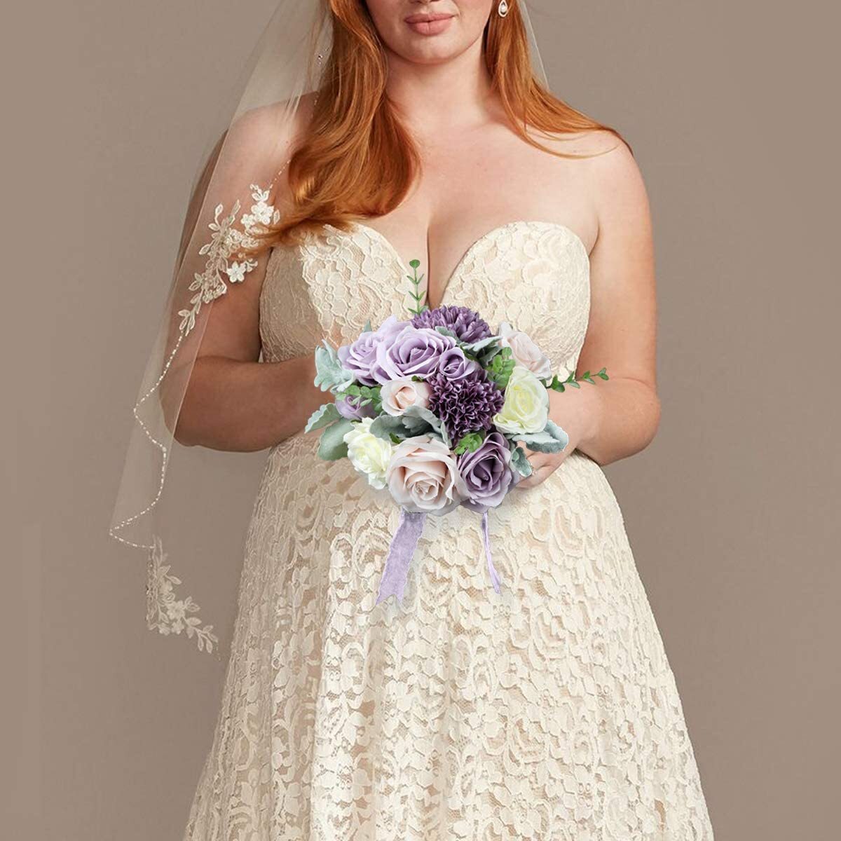 Artificial Lavender Bouquet