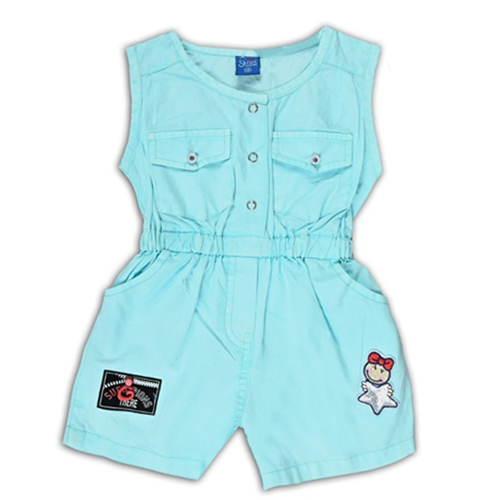 Kids Cotton Dangri - 100% Cotton, Customized Size, Assorted Colors | Comfortable One-piece Outfit With Attached Shorts For Easy Playtime