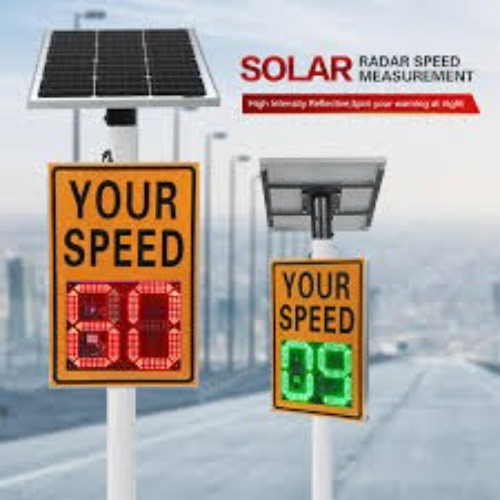 Multicolor Radar Speed Display