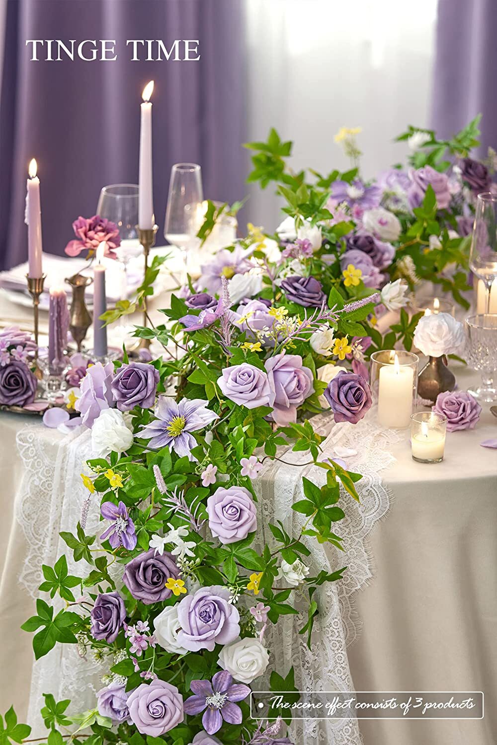 Artificial Magnolia Garland
