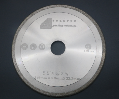 Electroplated Cbn Wheels For Chain Saw Sharpening - General Use: Industrial