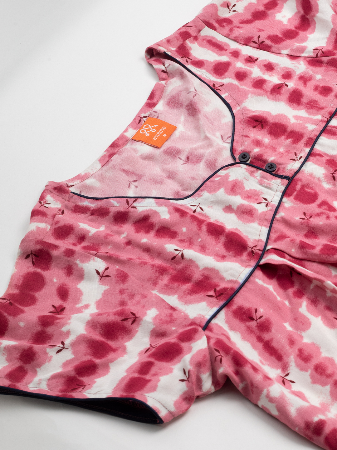 Ladies Short Nighty - Material: Cotton