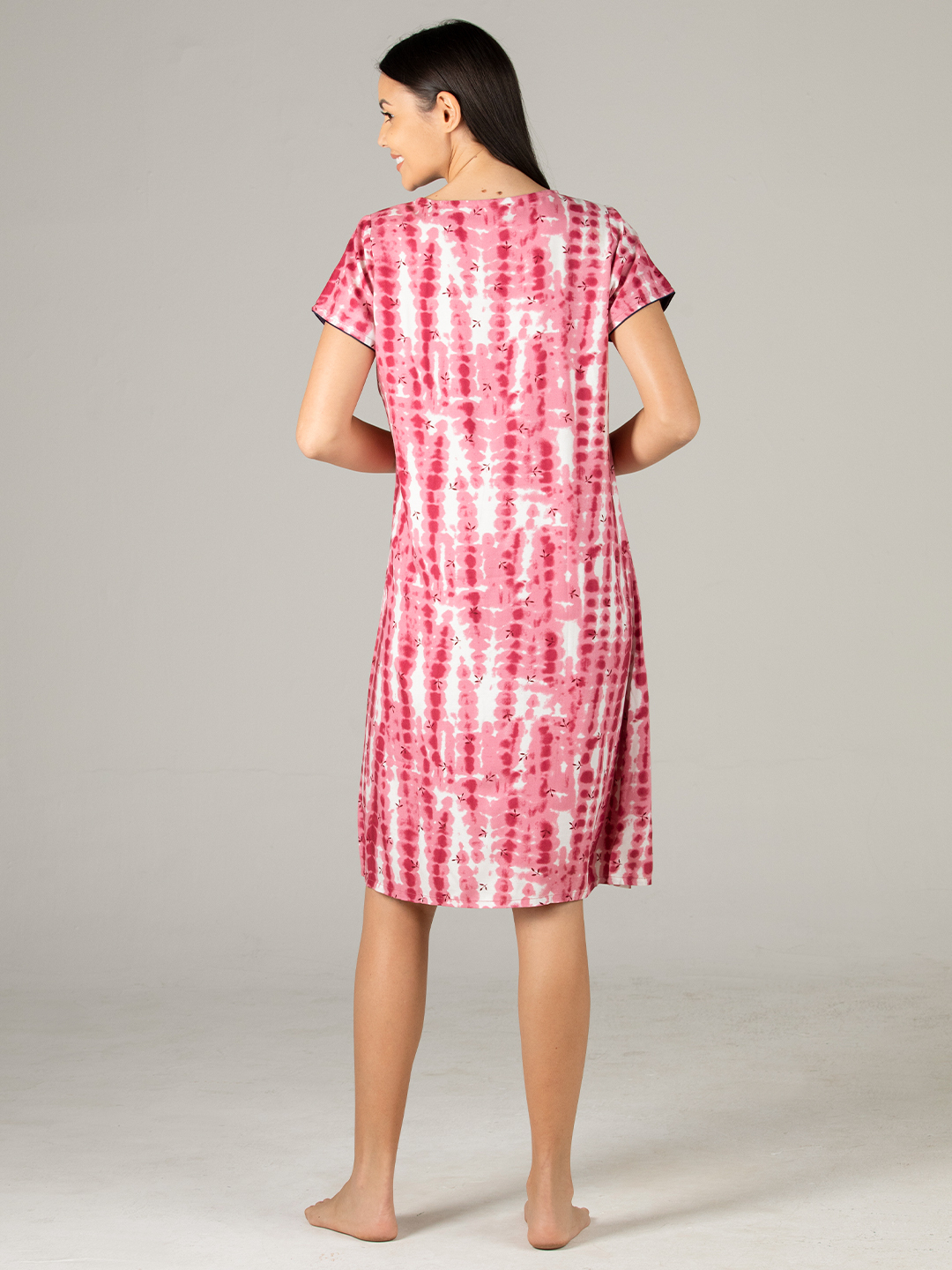 Ladies Short Nighty - Material: Cotton