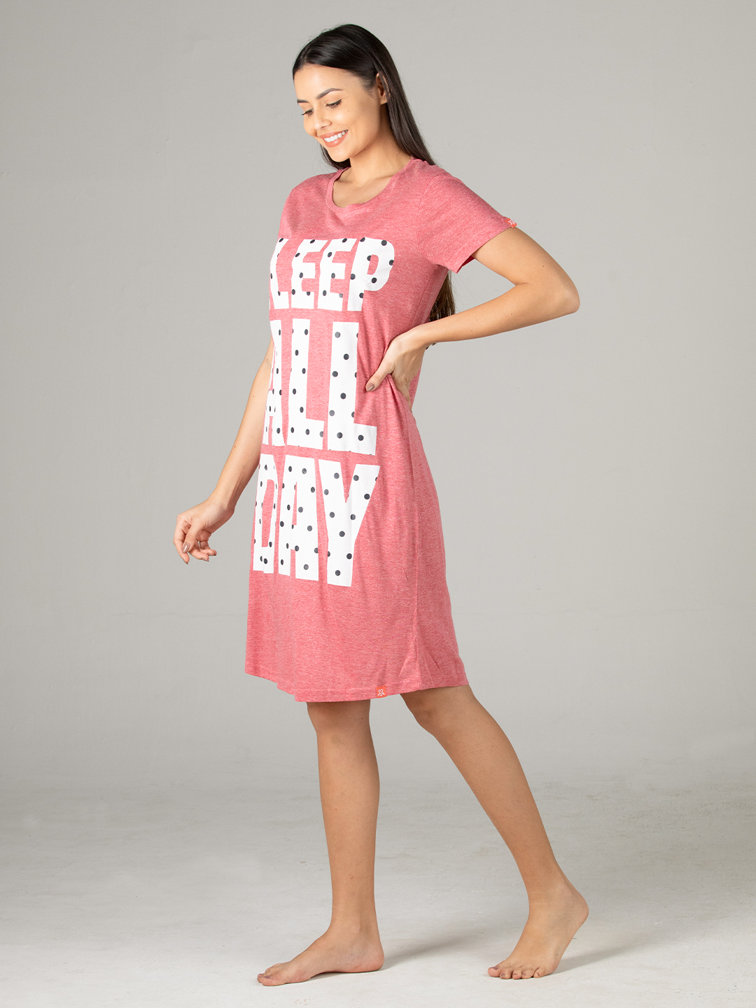 Printed Kaftan - Cotton Material Short Sleeves Design | Casual Style For Comfortable Sleepwear