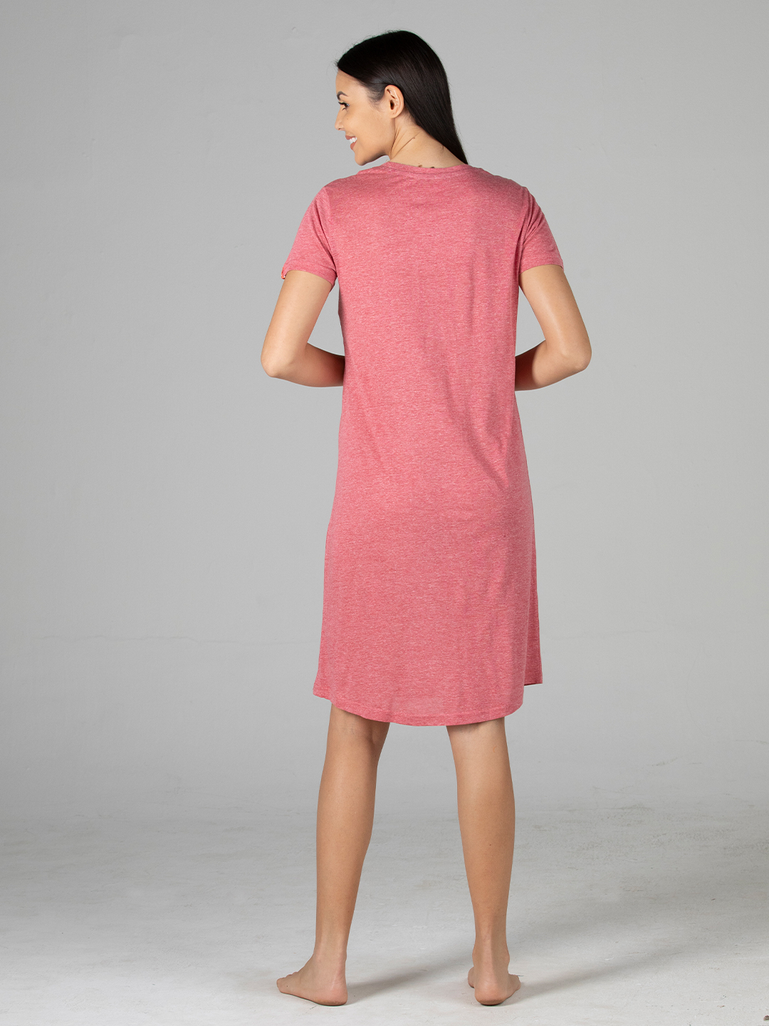 Printed Kaftan - Cotton Material Short Sleeves Design | Casual Style For Comfortable Sleepwear