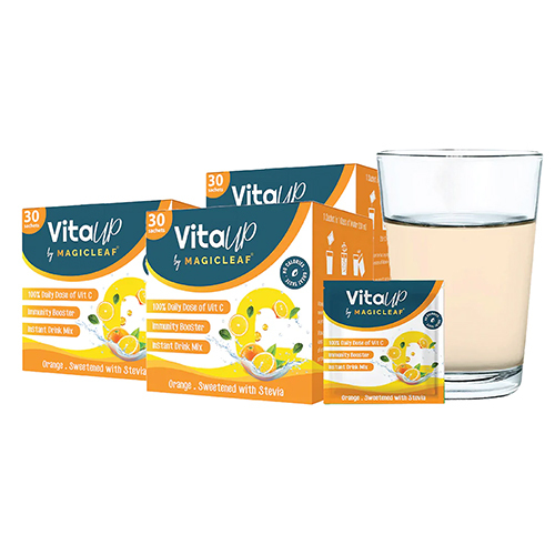 Tangy Orange Flavor Vitamin C Sachets Dosage Form: Powder