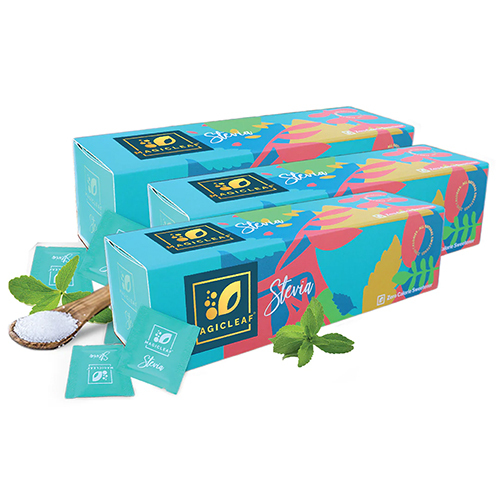 Stevia Powder Sachets - 99% Purity, White Powder Form | Customizable Pack Sizes, Ideal Sugar Substitute For Sweet Dishes & Beverages