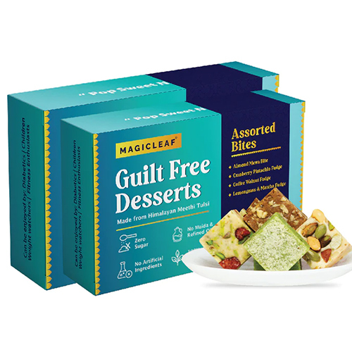 4-in-1 Comb Dessert Pack - Eggless Instant Mixes , Sweet Flavor And Solid Form For Festive Gifting And Fresh Quality Indulgence