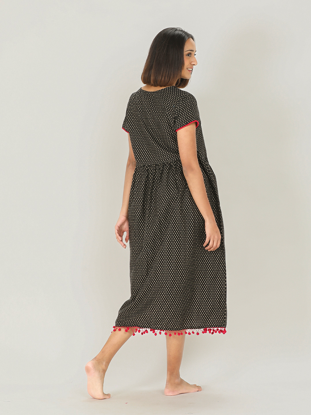 Cotton Ladies Nighty Short