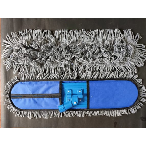 Microfiber Dry Mop - Cotton Fabric Various Sizes Available | Multiple Color Options For Commercial & Household Use