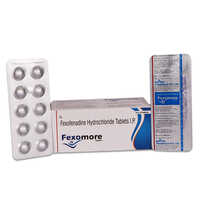 फ़ेक्सोफ़ेनाडाइन हाइड्रोक्लोराइड टैबलेट सामान्य दवाएं