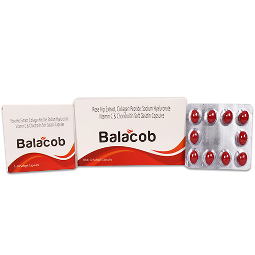 रोज़ हिप एक्सट्रेक्ट कोलेजन विटामिन सी सॉफ्ट जेलाटिन कैप्सूल का आकार: अंडाकार