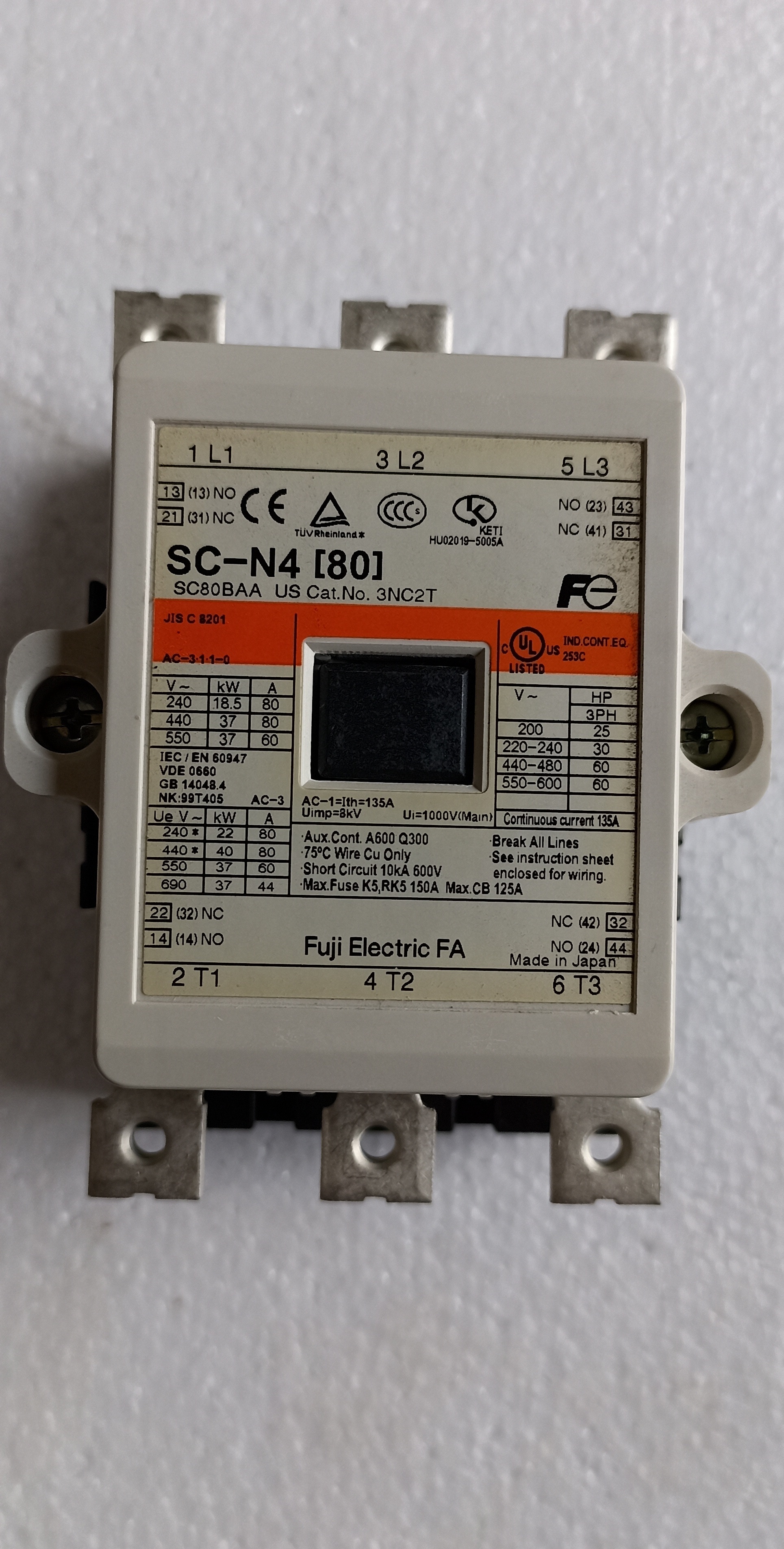 Fuji Sc-n4 Contactor
