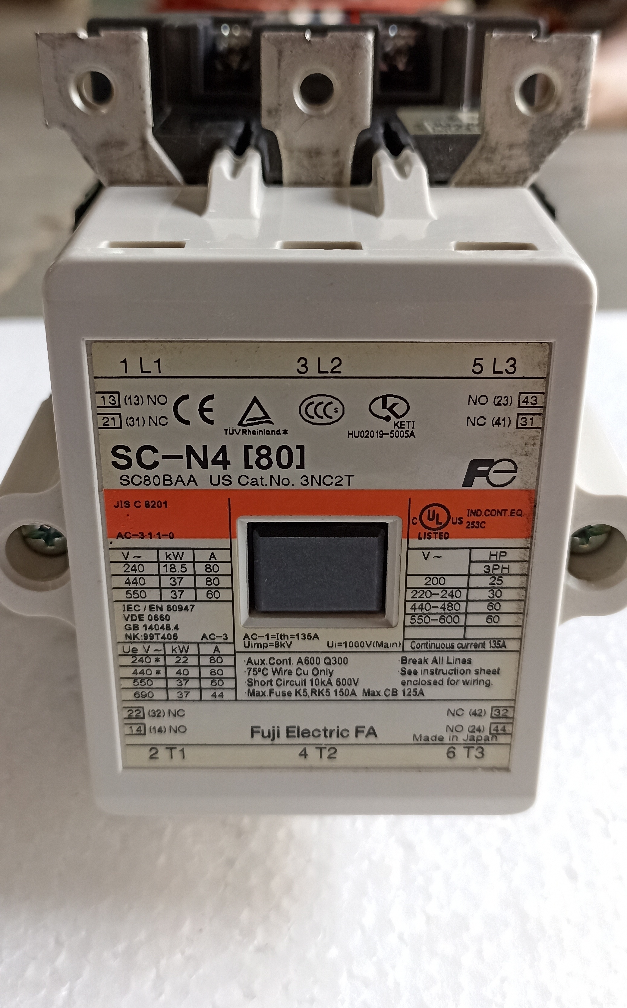 Fuji Sc-n4 Contactor