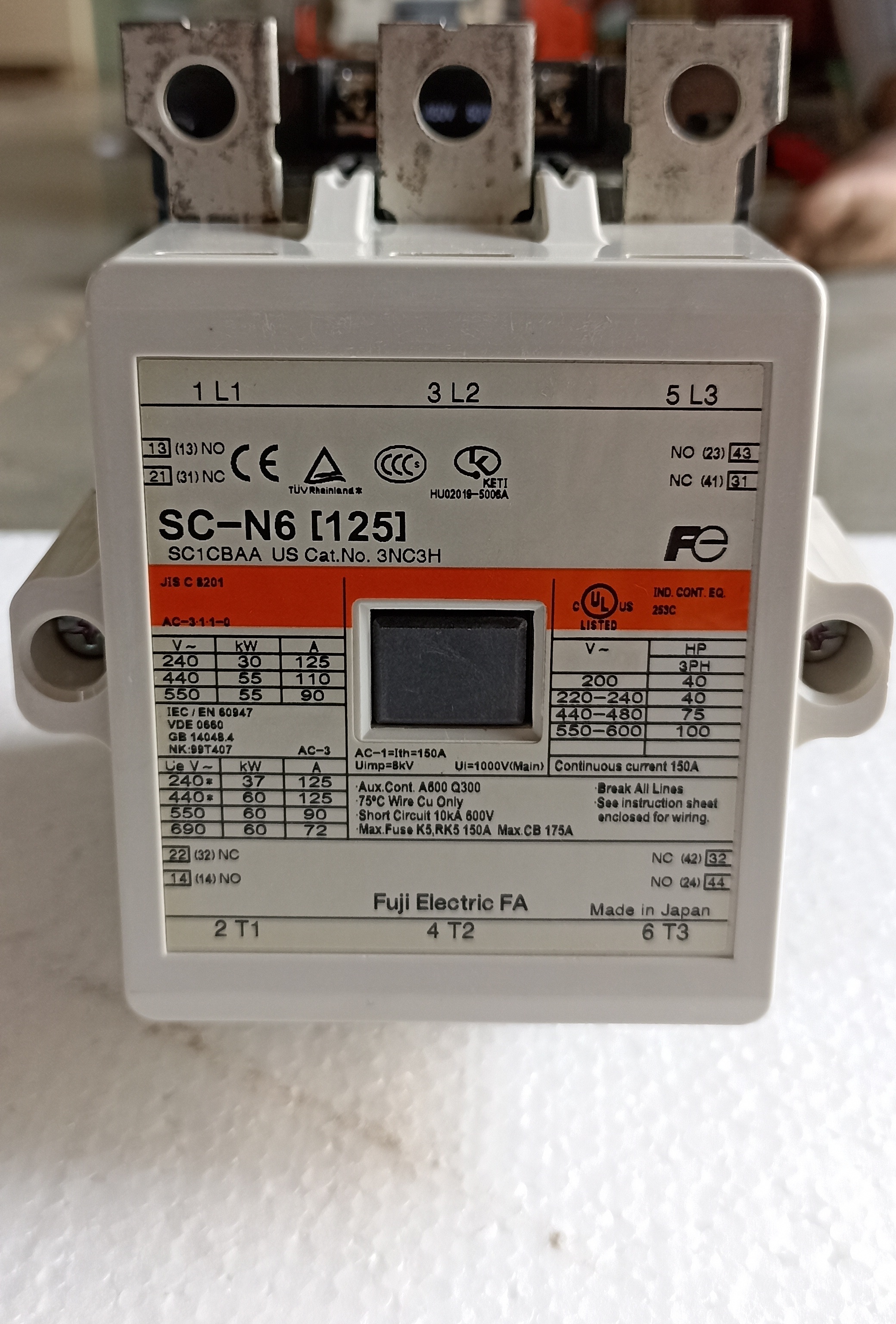 Fuji Sc-n6 Contactor
