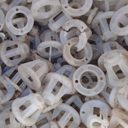 Nylon Mold Scrap - Color: White