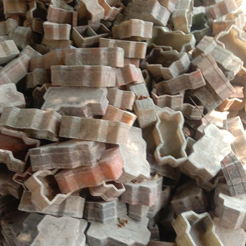 Nylon Tile Mould Scrap - Color: White