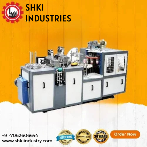 High Capacity Automatic Paper Cup Making Machine For 2-12 Oz Cups