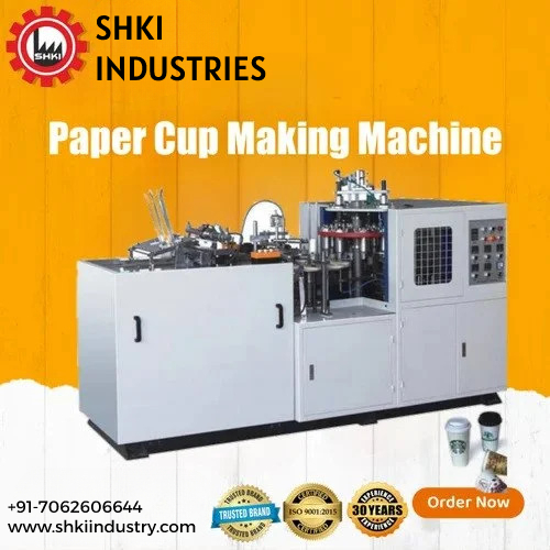 High Capacity Automatic Paper Cup Making Machine For 2-12 Oz Cups