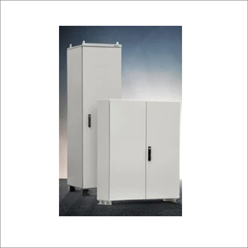 White Industrial Sheet Metal Enclosure