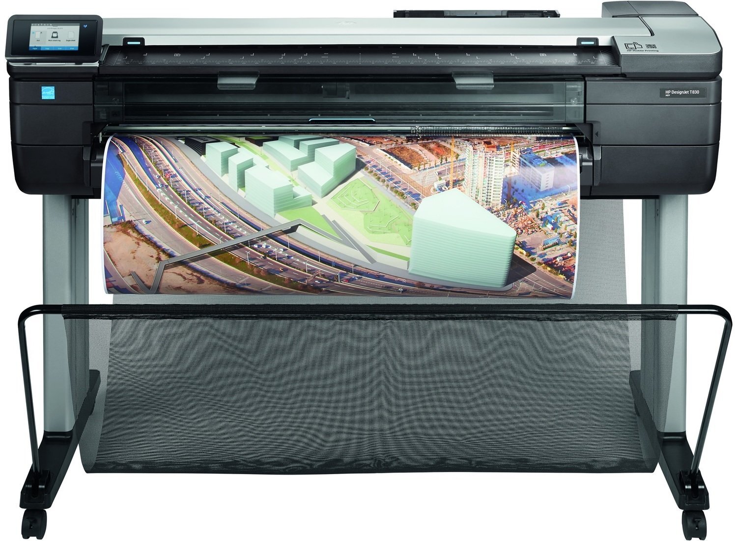 Hp Designjet T830 - 36-in A0 Color Multifunction Wifi Plotter Printer | Enterprise Print, Copy, Scan, Dynamic Security, High-speed Performance