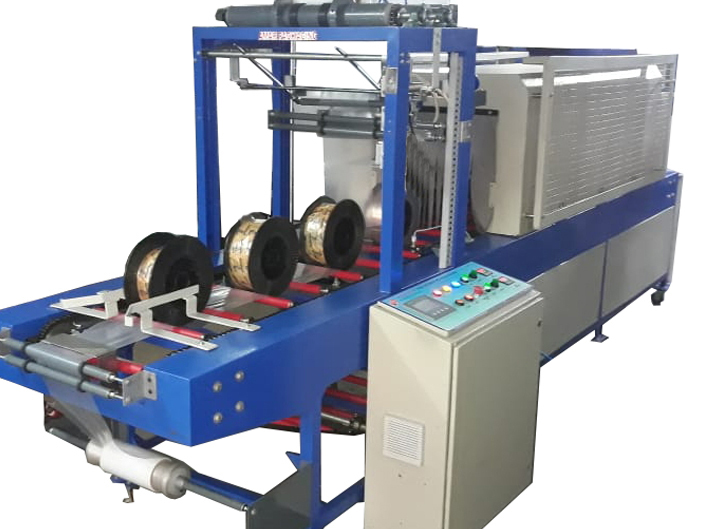 Semi - Automatic Web Sealer With Shrink Wrapping Machine - Material: Metal