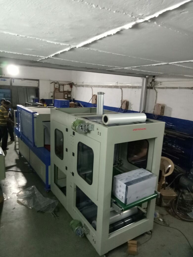 Semi - Automatic Web Sealer With Shrink Wrapping Machine - Material: Metal