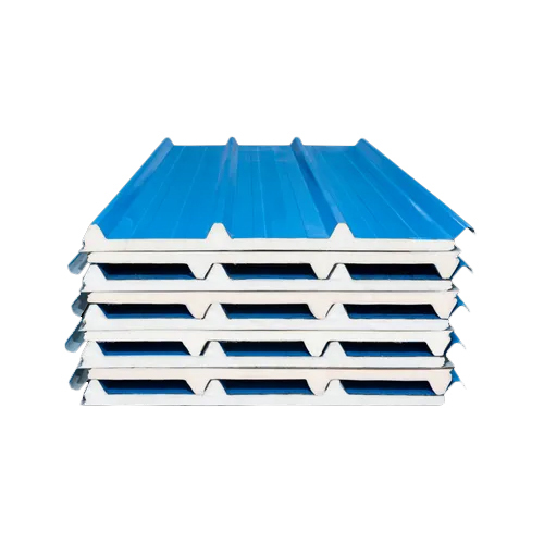 पेंटेड पफ पैनल रूफिंग शीट