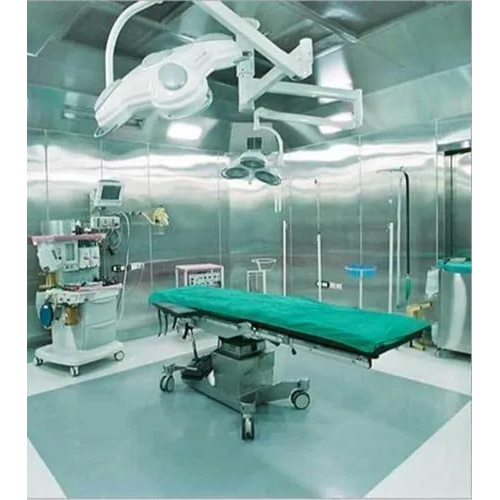Modular Operation Theater - High-grade Metal, Automatic Electric Motor, Portable Design | Customizable, Easy Installation & Maintenance, Sterile Surgical Environment, Warranty Included