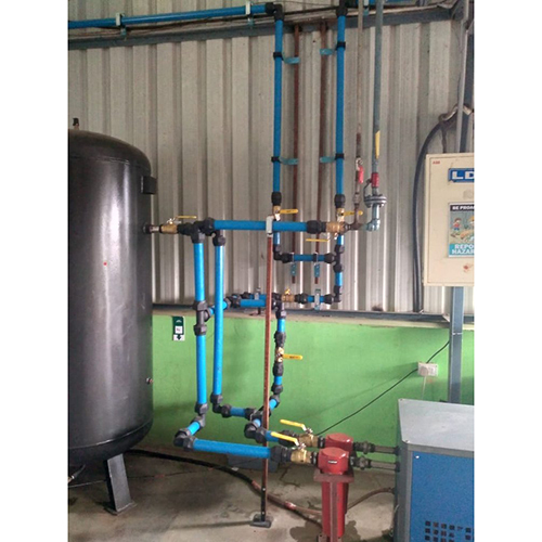 Blue Air Pipe Line