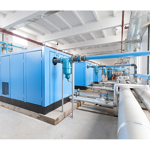 Blue Air Pipe Line