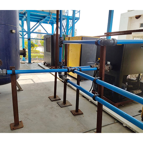 Blue Air Pipe Line