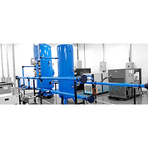 Blue Air Pipe Line