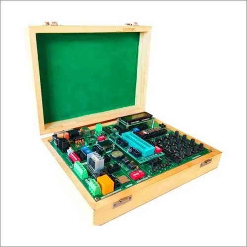 PIC Development Board Trainer Kit - Green, AC Input Power Supply | MX DMX Applications, Ideal for Embedded Systems Learning