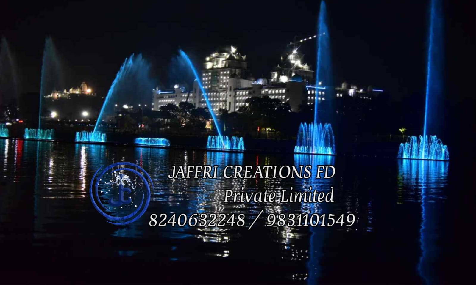 Musical Programmed Fountain - Color: Multi-color Rgb/dmx (Customizable)