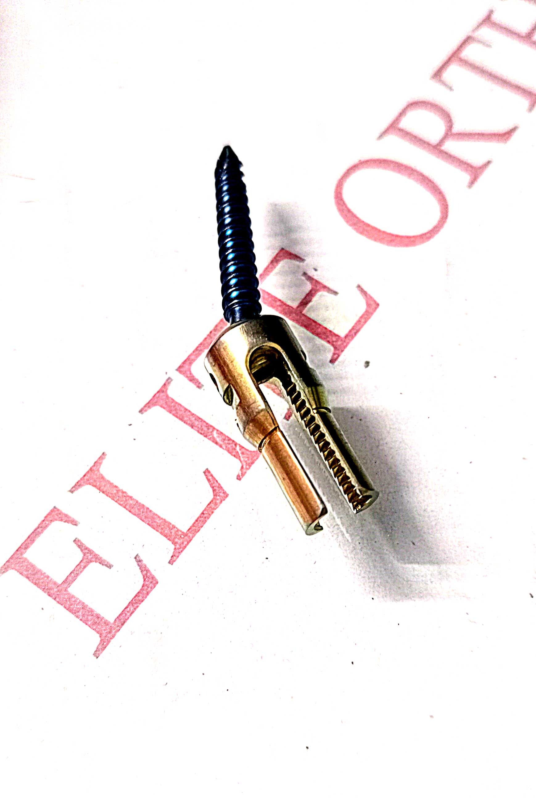 Reduction Screw - Grade 5 Titanium | Black, Blue, Pink, And Golden Colors For Orthopedic Use