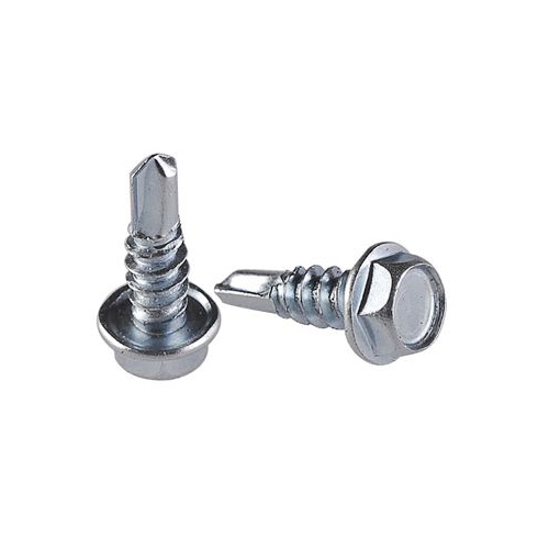 Silver Industrial Self Drilling Screw