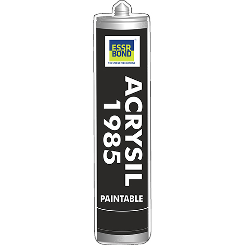 Black Essrbond Acrysil1985-siliconized Acrylic Sealant