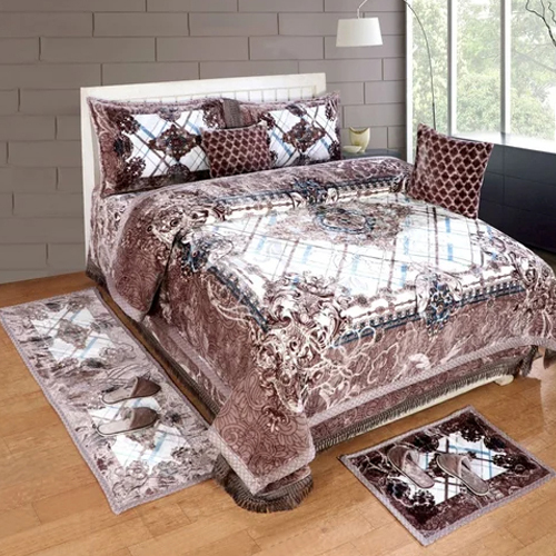 मल्टीकलर ब्लू बेरी 10pc ब्लैंकेट सेट