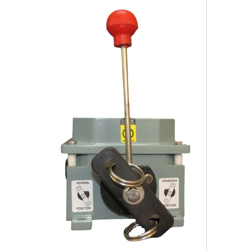 मैकेनिकल फ्लैग के साथ पुल कॉर्ड स्विच आवेदन: औद्योगिक