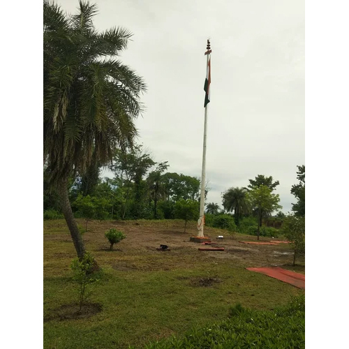 Flag Mast Pole - Color: White