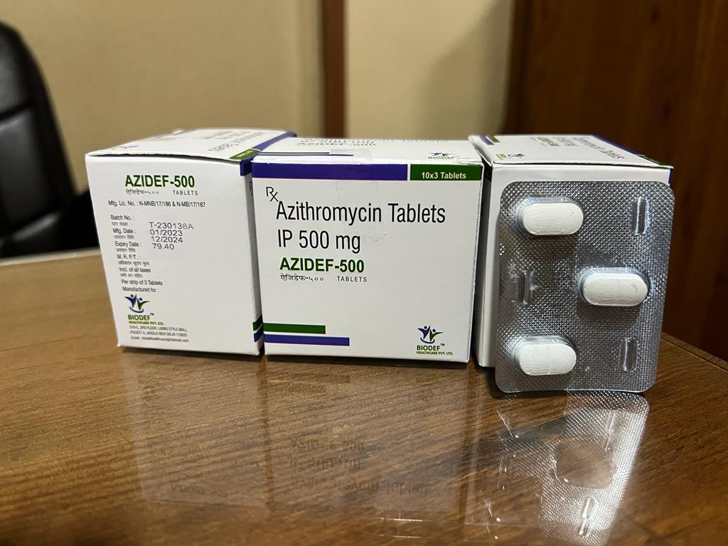 Azithromycin-500mg Tab - Drug Type: General Medicines