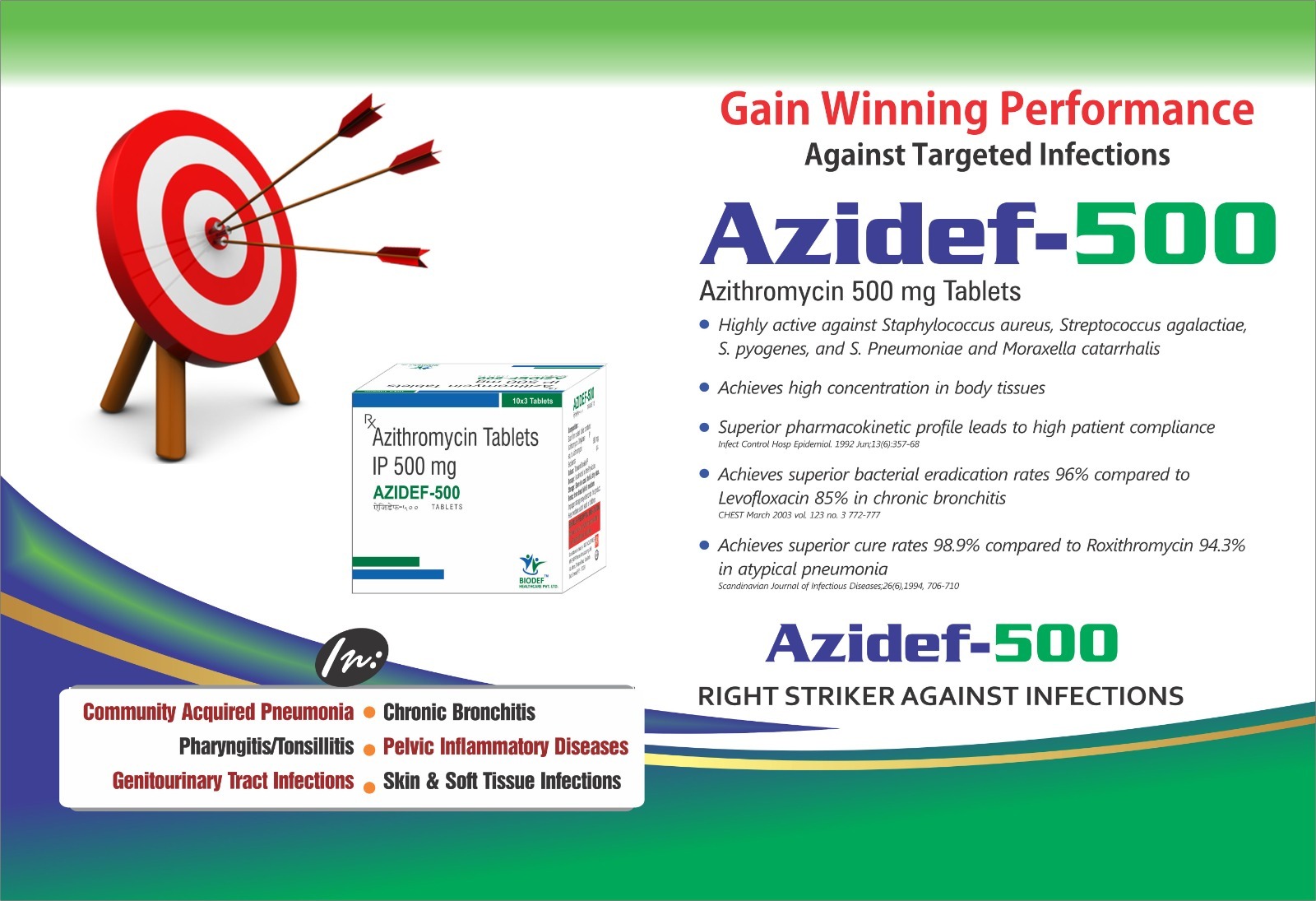 Azithromycin-500mg Tab - Drug Type: General Medicines
