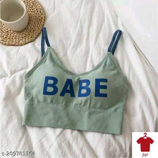 Women Heavy Bra - Imported Fabric All Sizes Available | Trendy Printed Design Breathable No Fade Washable Free Size Fit