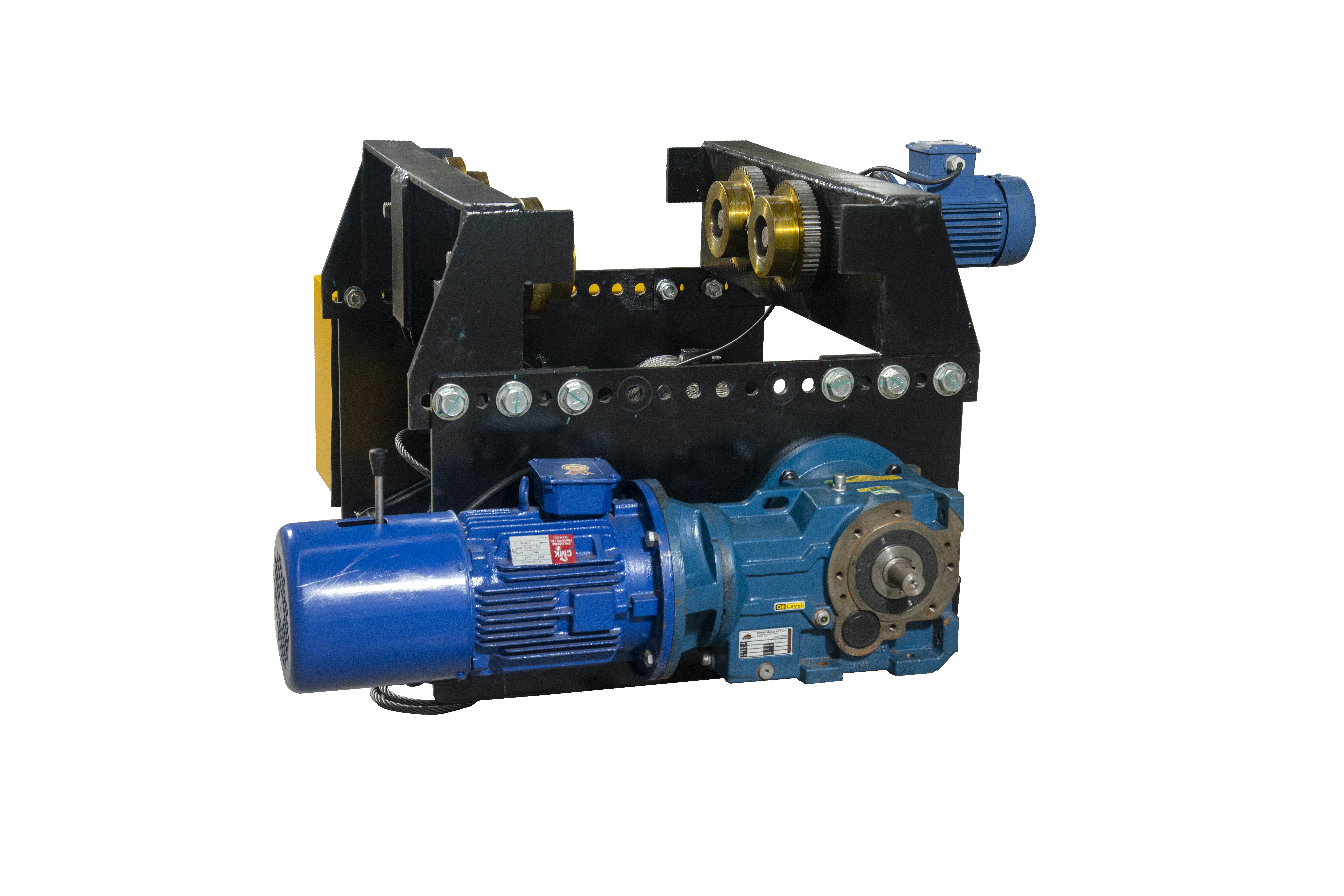 Electric Wire Rope Hoist Capacity 1 Ton With 10 Meter Lifting Height