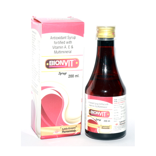 एंटीऑक्सिडेंट सिरप सामान्य दवाएं
