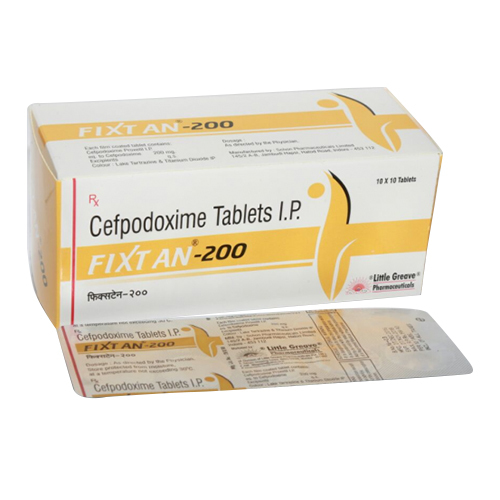 सेफ्पोडॉक्सिम टैबलेट आईपी सामान्य दवाएं