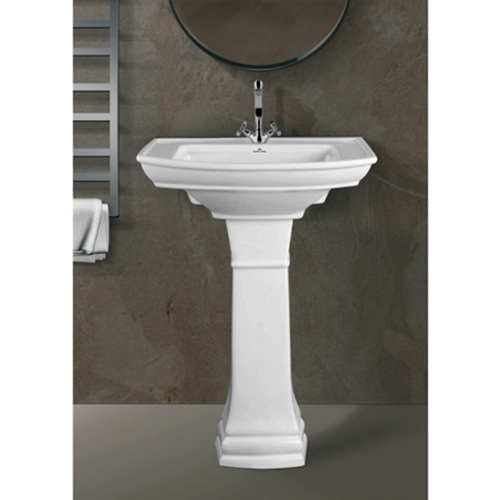 Pedestal Victoria Set - Color: White
