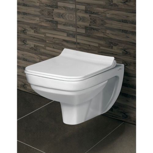 Wall Hung Water Closet - Color: White
